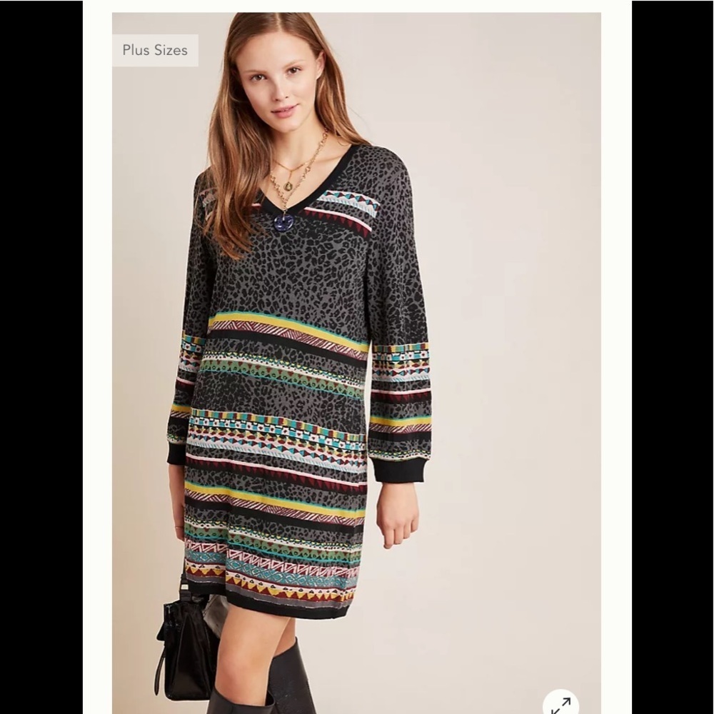 NWT Anthropologie Viviana Sweater Dress XS